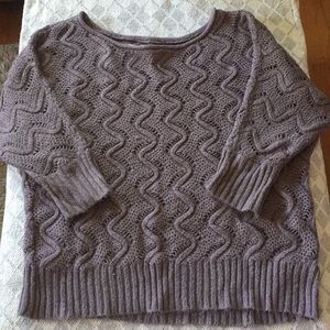 Lauren Conrad sweater 3/4 sleeves.Lavender.Size M.